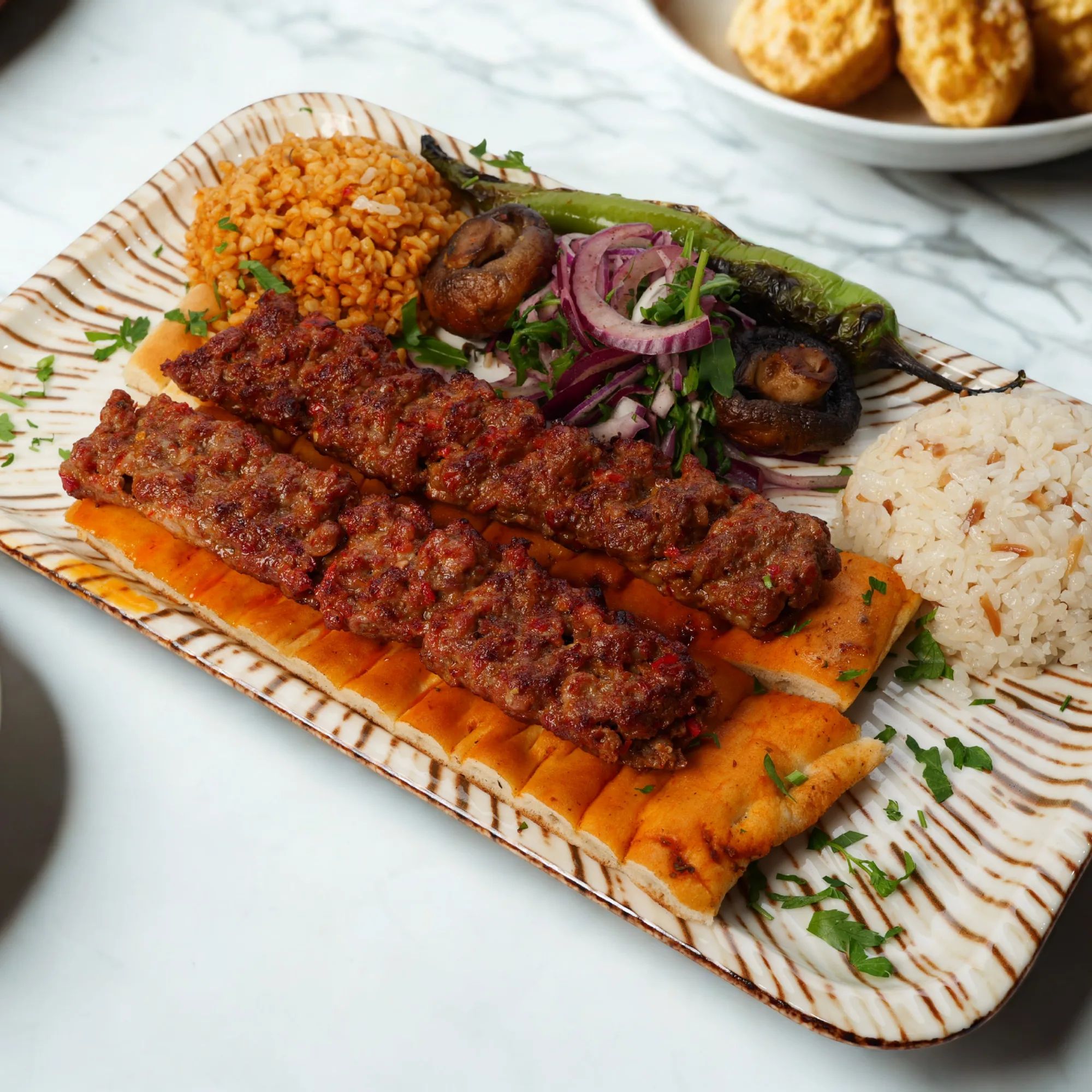 Adana-Kebab, scharf