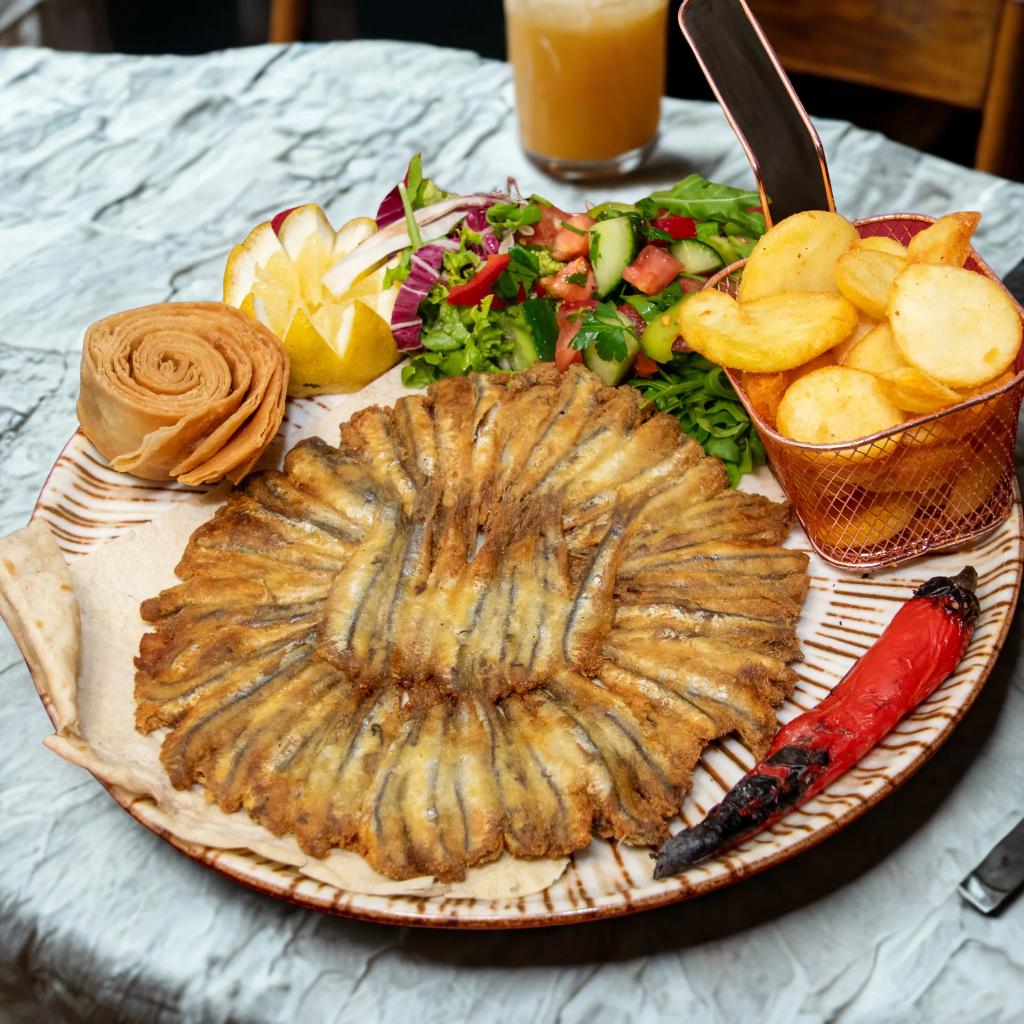 Sardellenpfanne