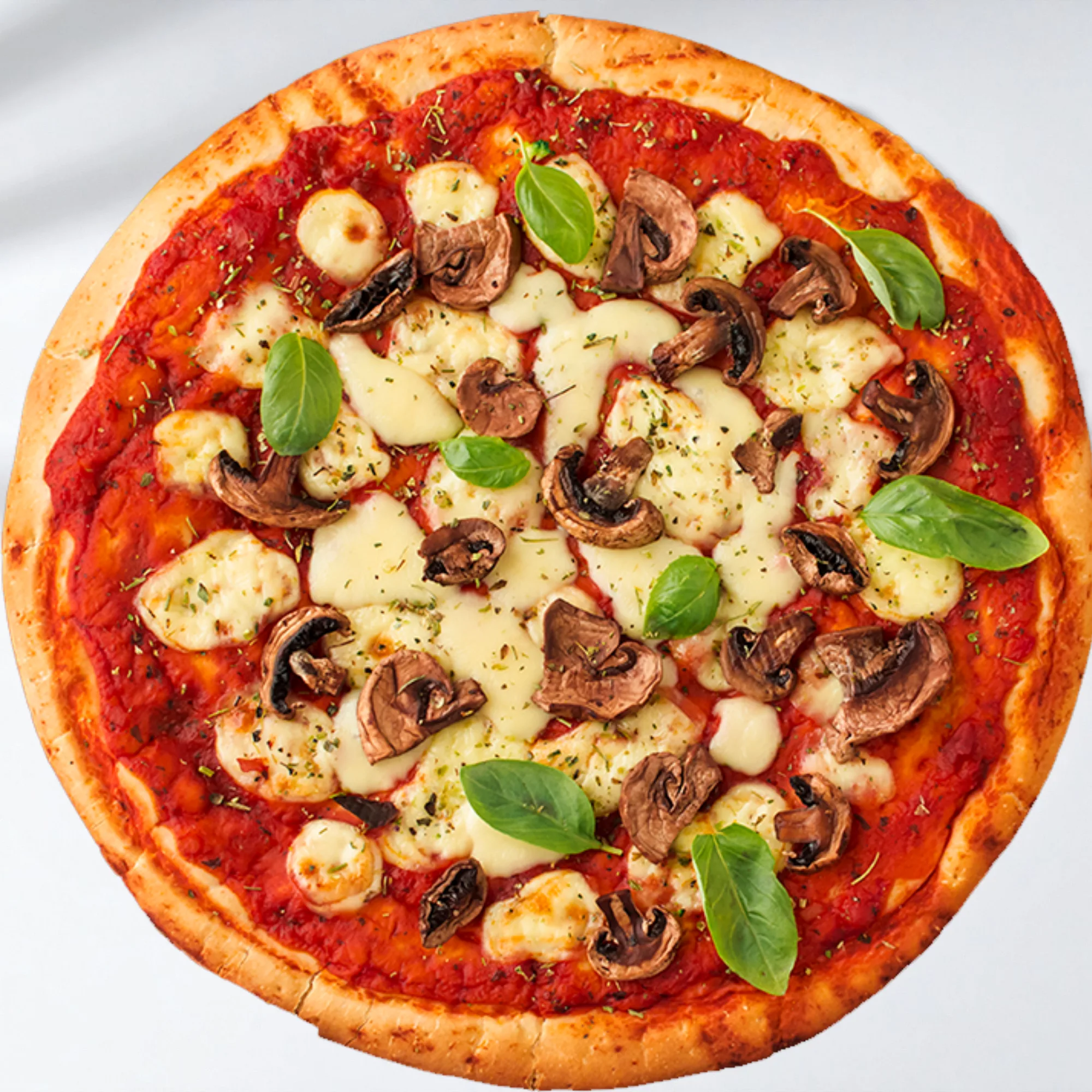 Pizzapilze mit Champignons