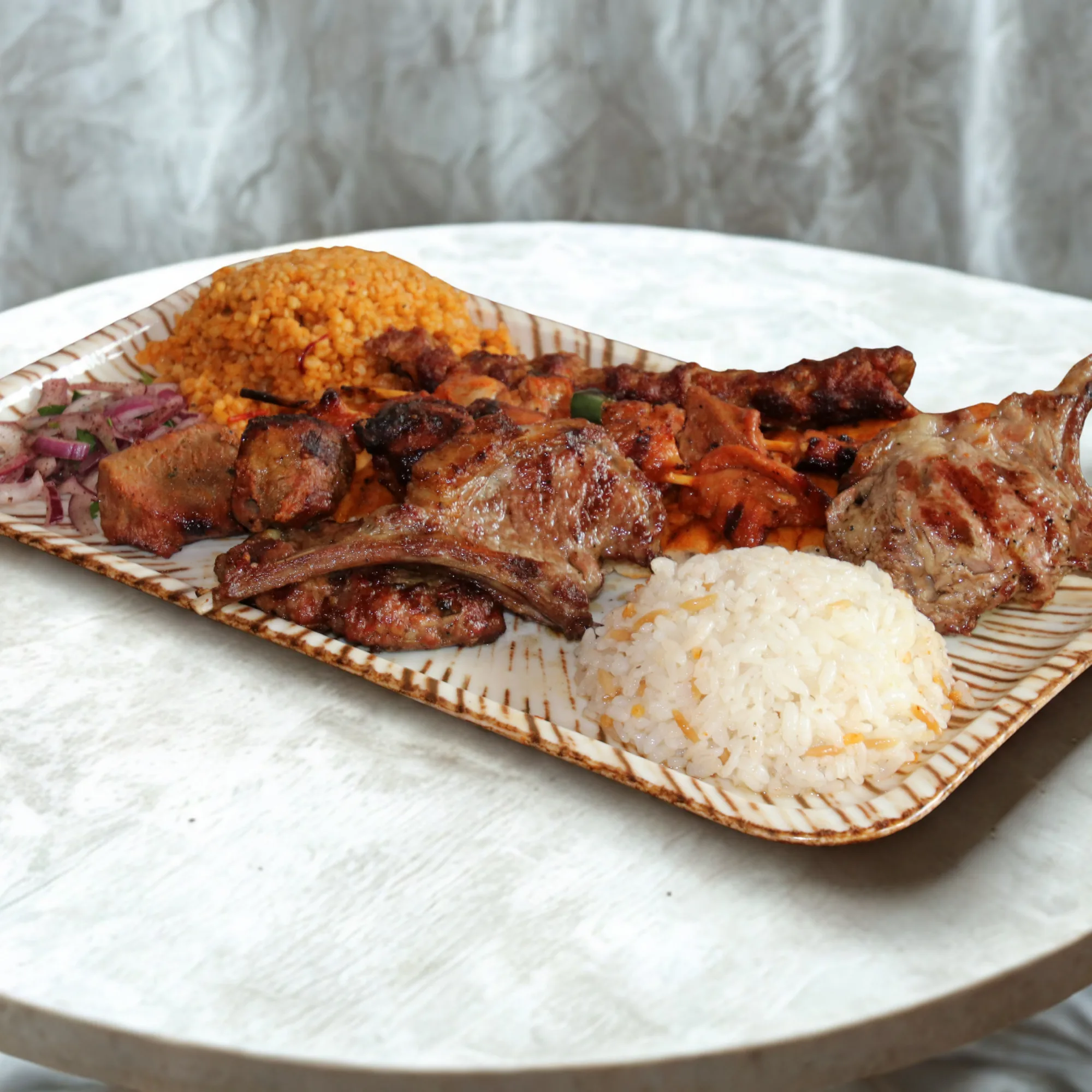 Gemischter Grill ohne Hähnchen